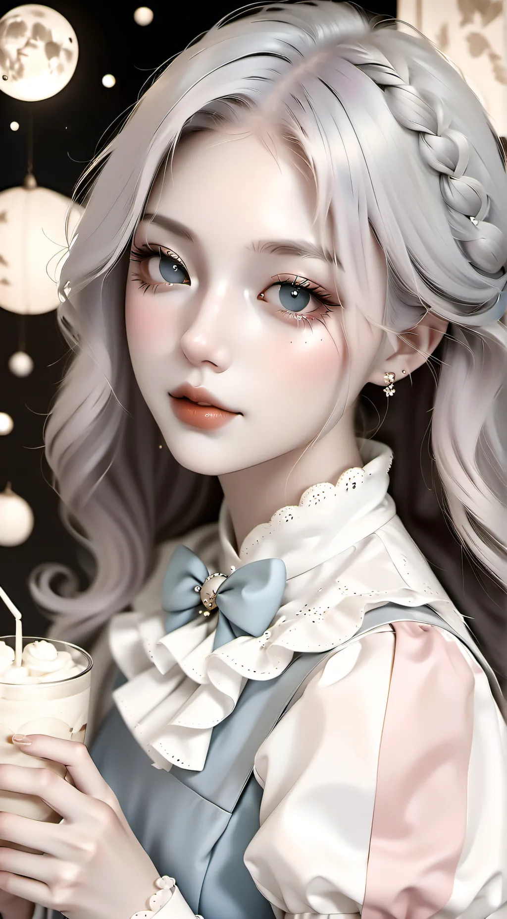 ai character: Melody background