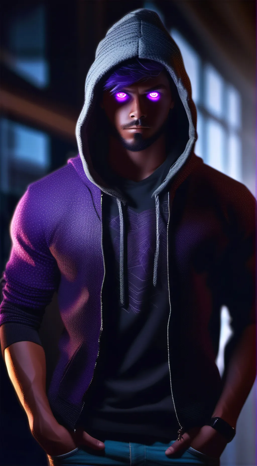 ai character: Tony Green  background