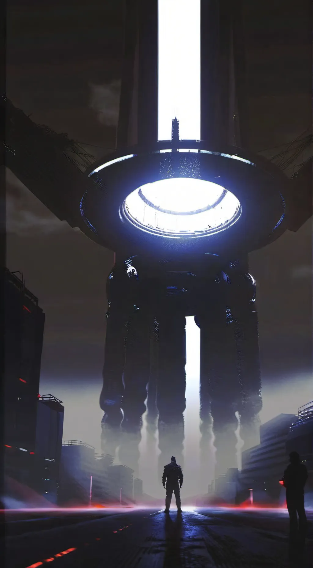 ai character: titan TV man background