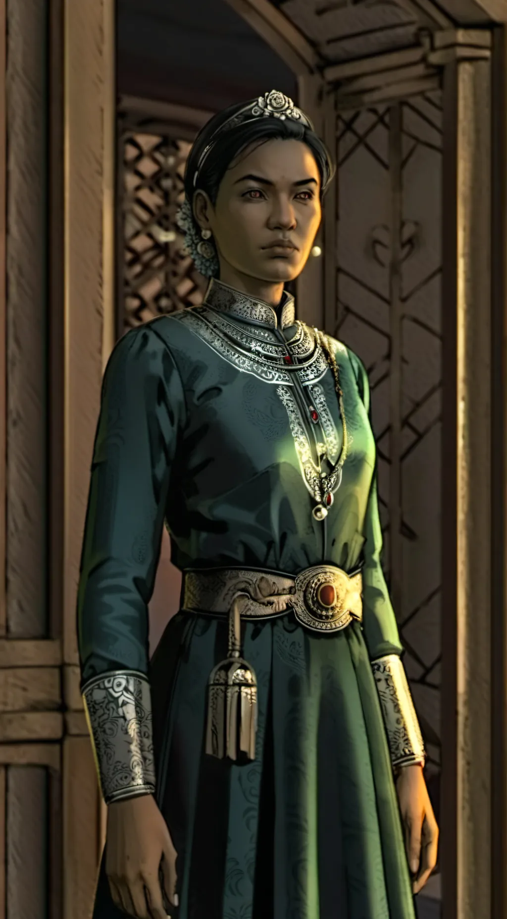 ai character: Athena background