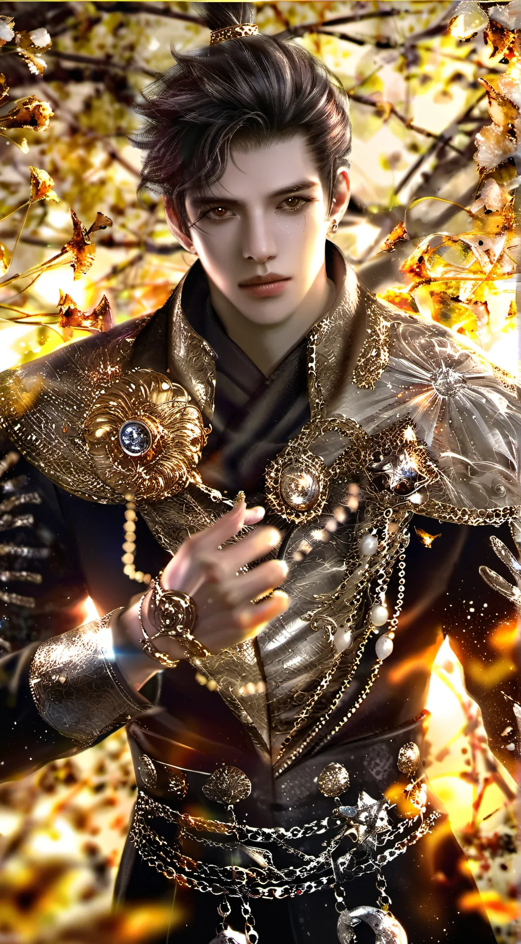 ai character: siren head  background