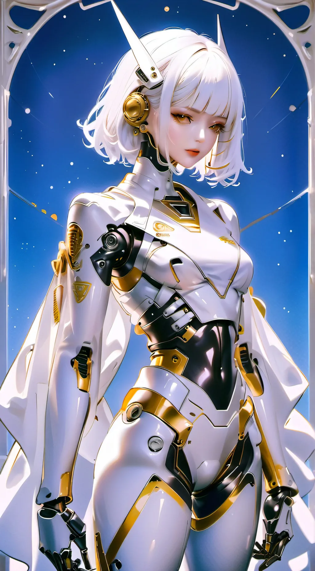 ai character: Time  background