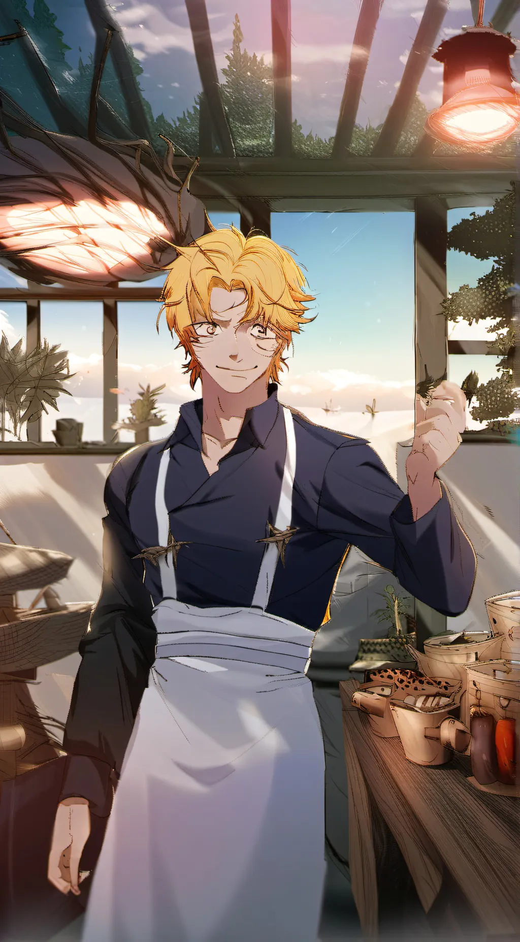 ai character: Sabo background