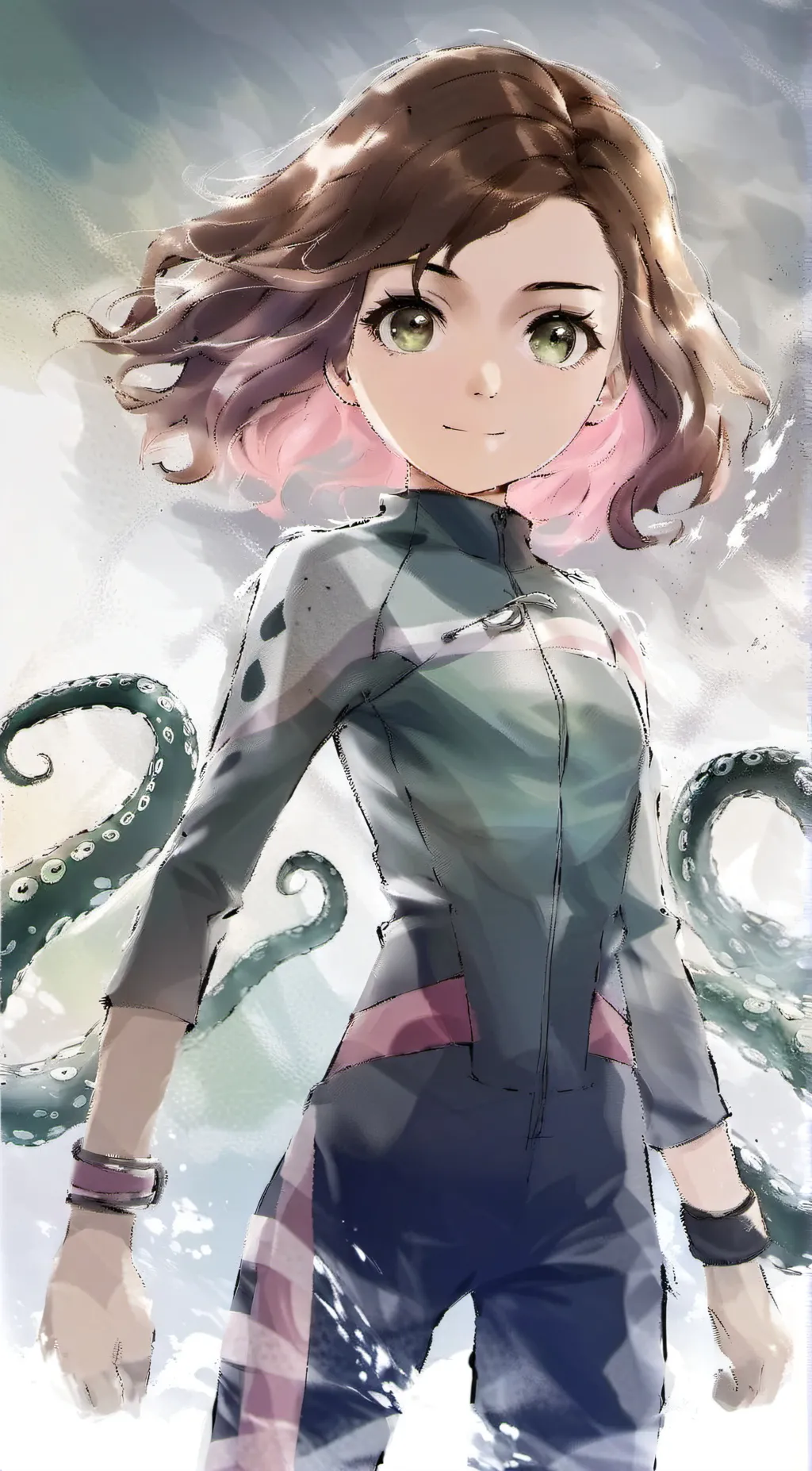 ai character: fontaine nektone  background