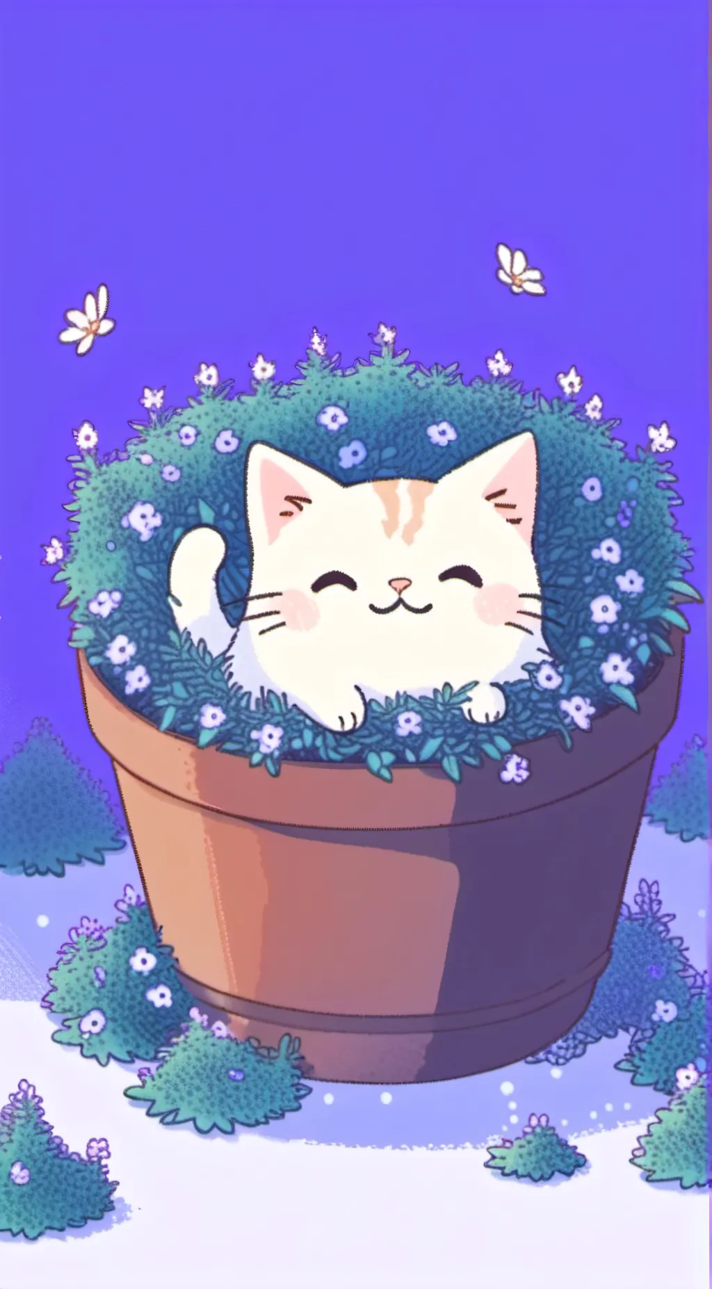 ai character: cat nap background