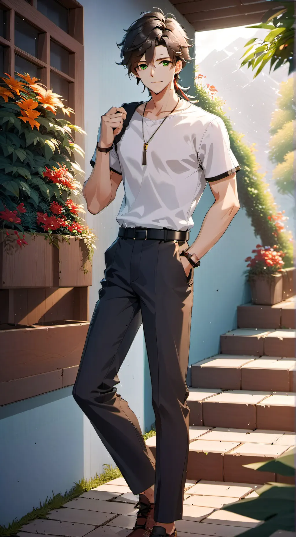 ai character: Eric background