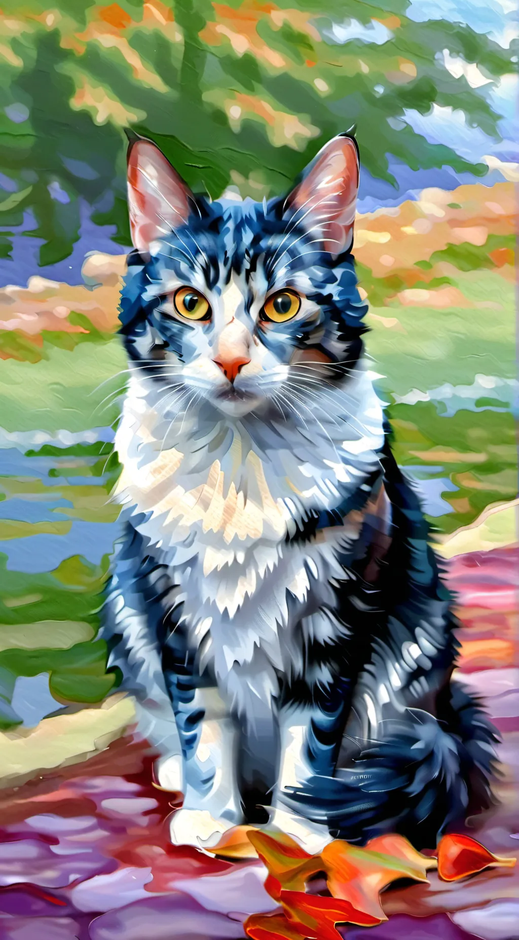 ai character: Gato background