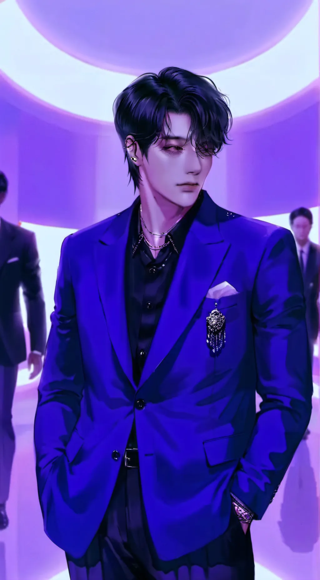 ai character: Jeon JungKook background