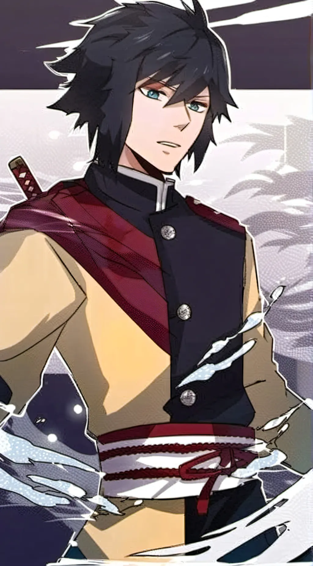 ai character: Tomioka Giyuu background