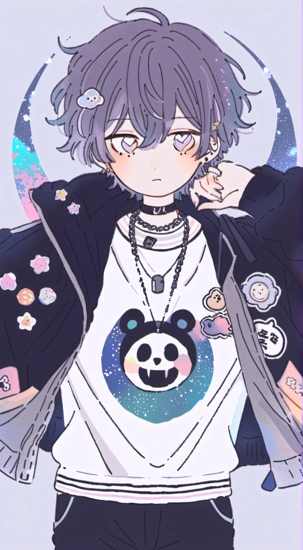 ai character: Adrian  background
