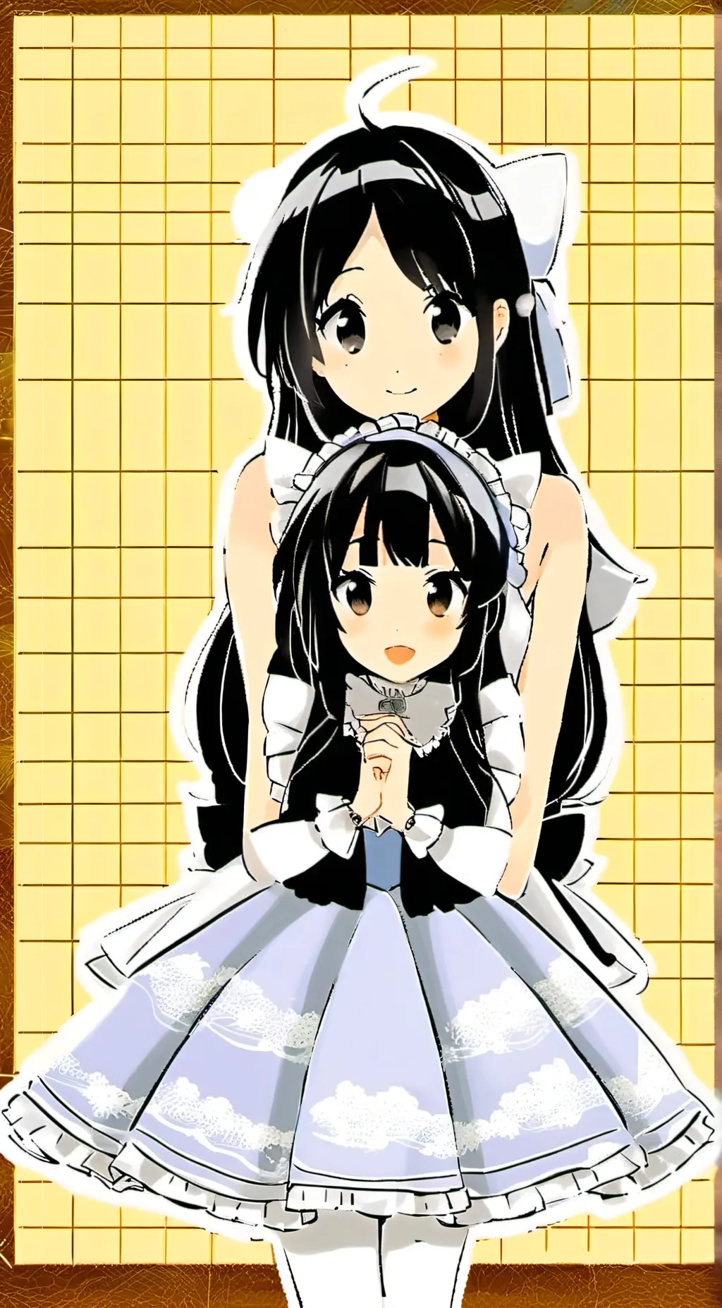 ai character: aphmau and her sis background