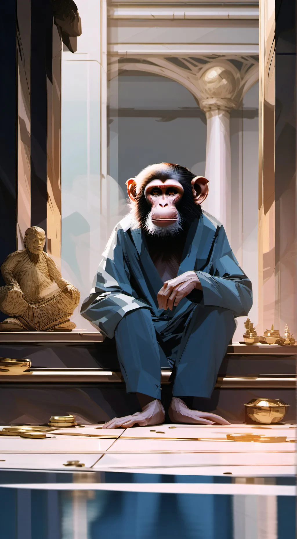 Talkie AI - Chat with Jesus monkey
