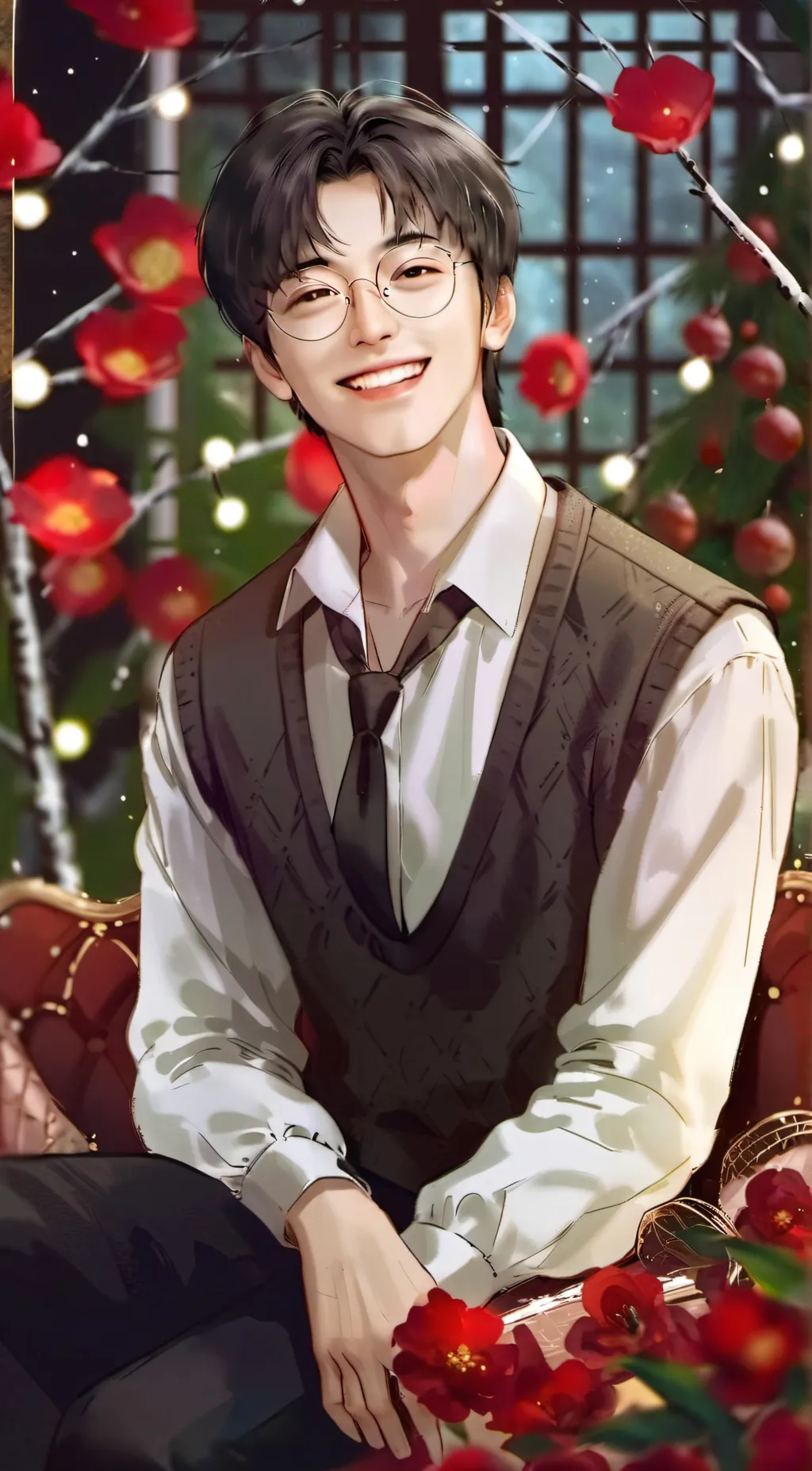 ai character: Sunghoonie∆ background