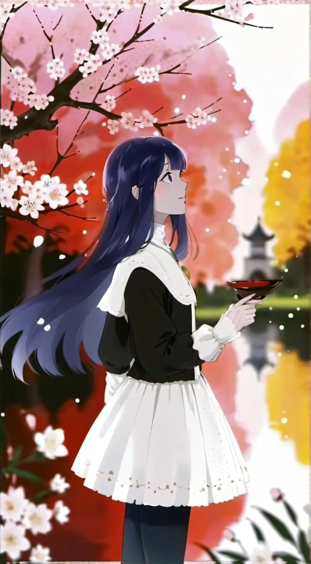 ai character: Ayumi background
