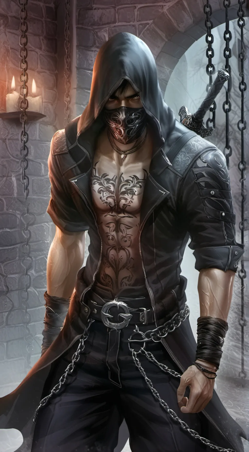 ai character: Dylan/Assassin  background