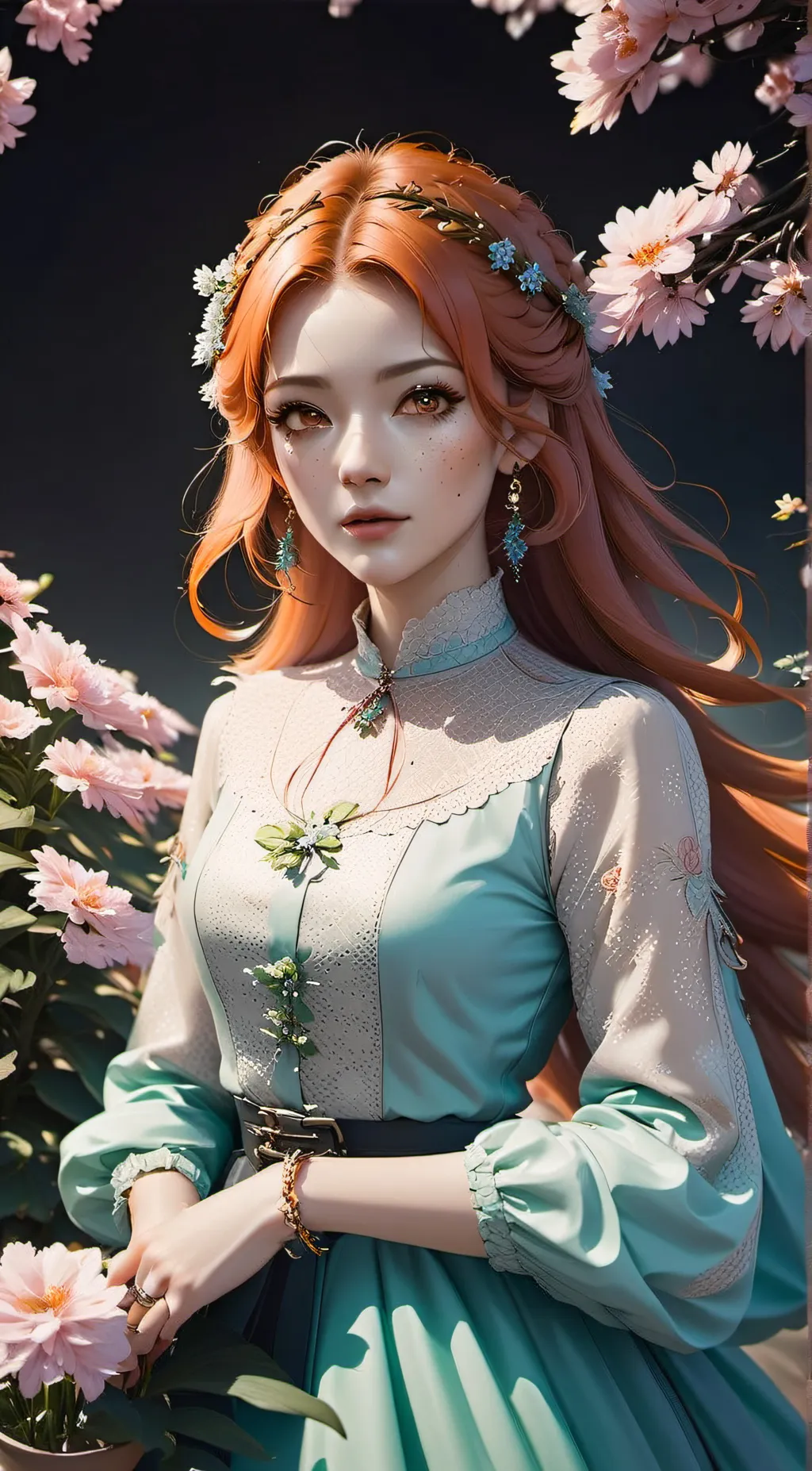 ai character: Clara Afton background