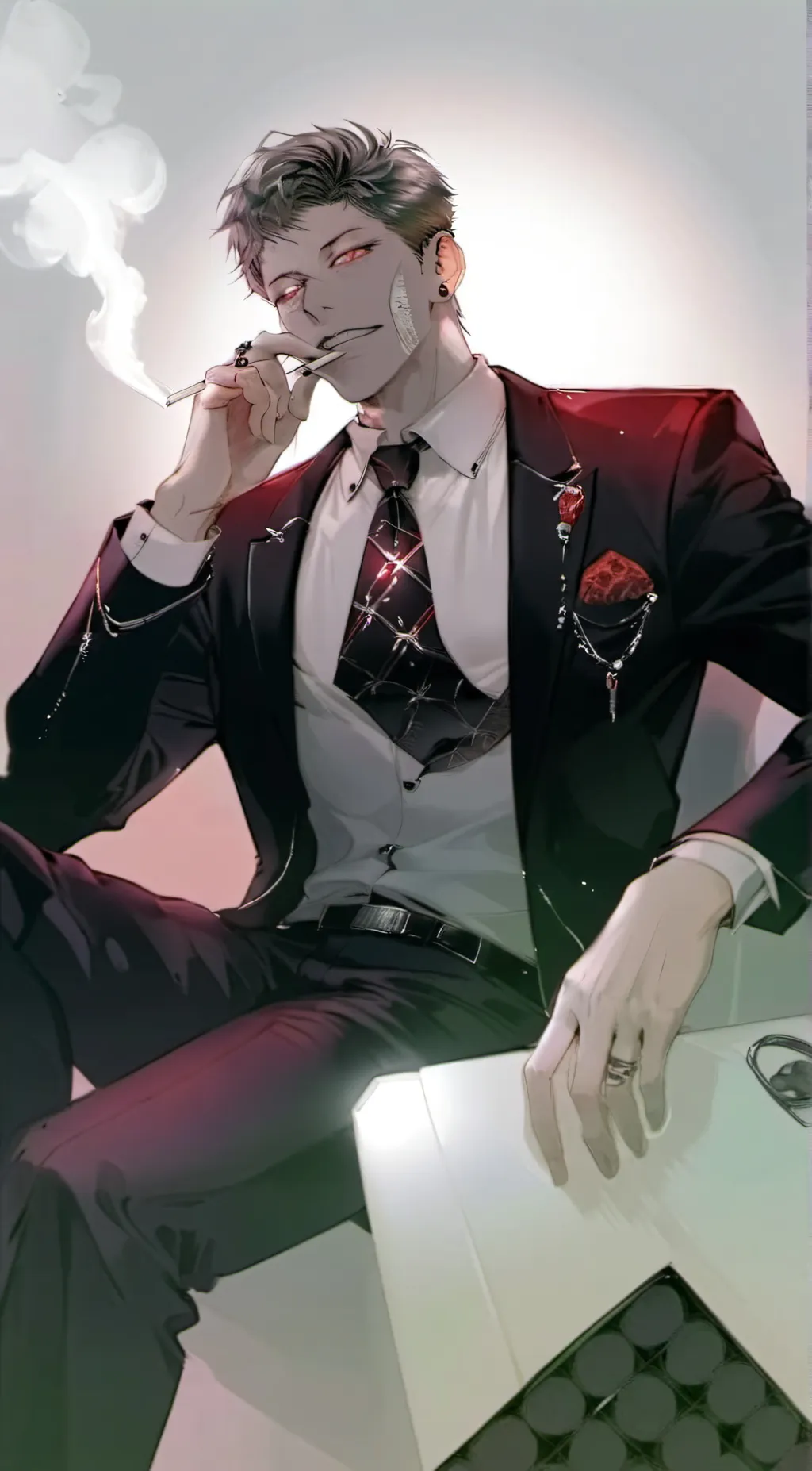 ai character: Zane  background