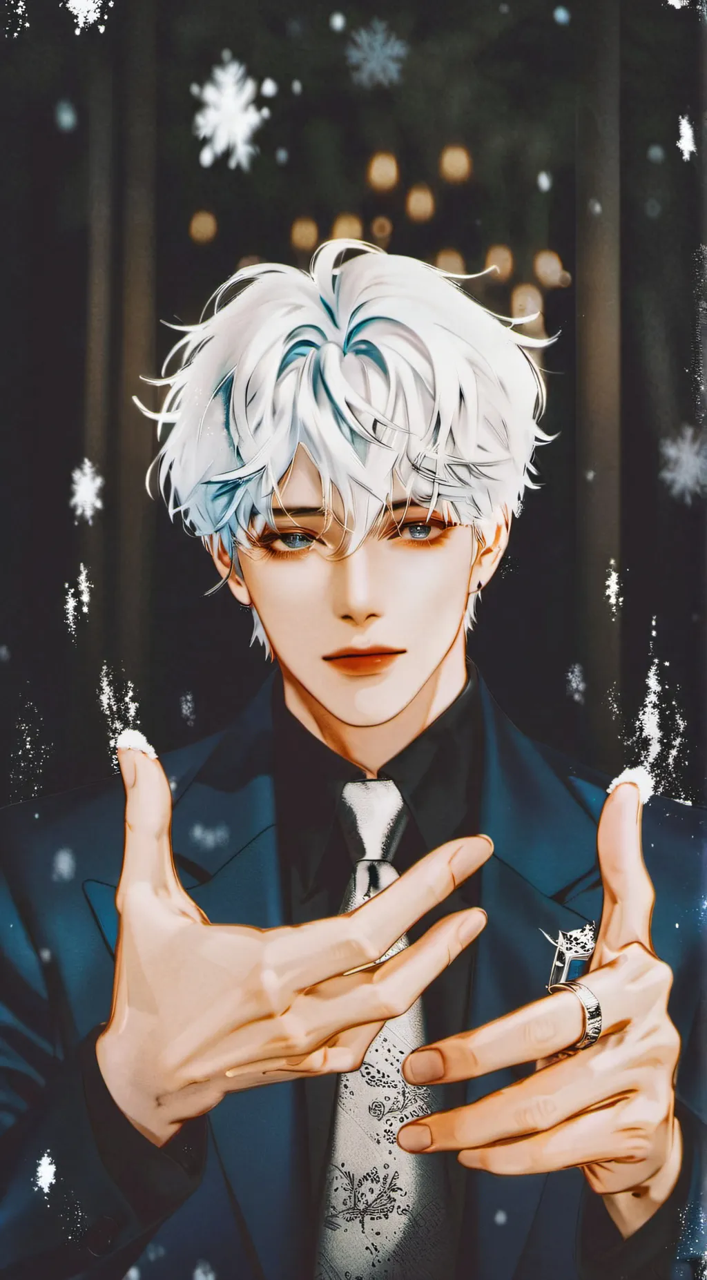 ai character: Chill background