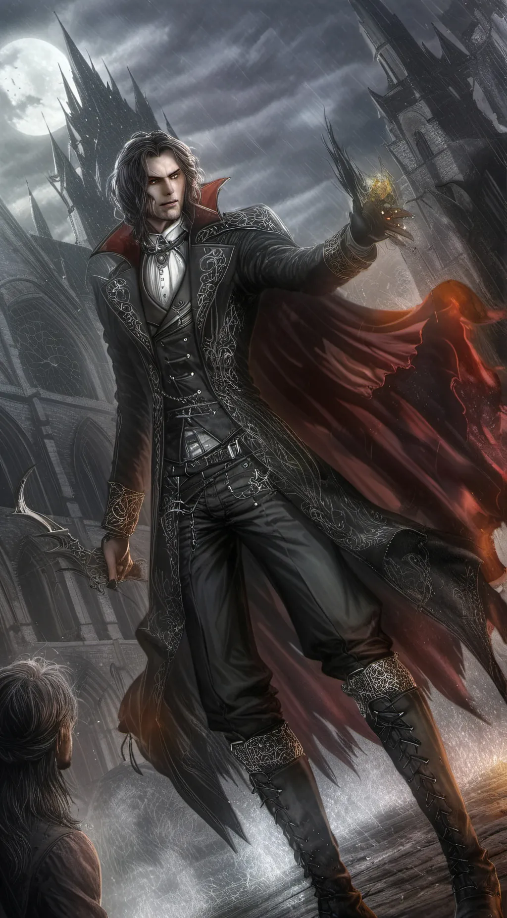 ai character: 😈the devil👹 background