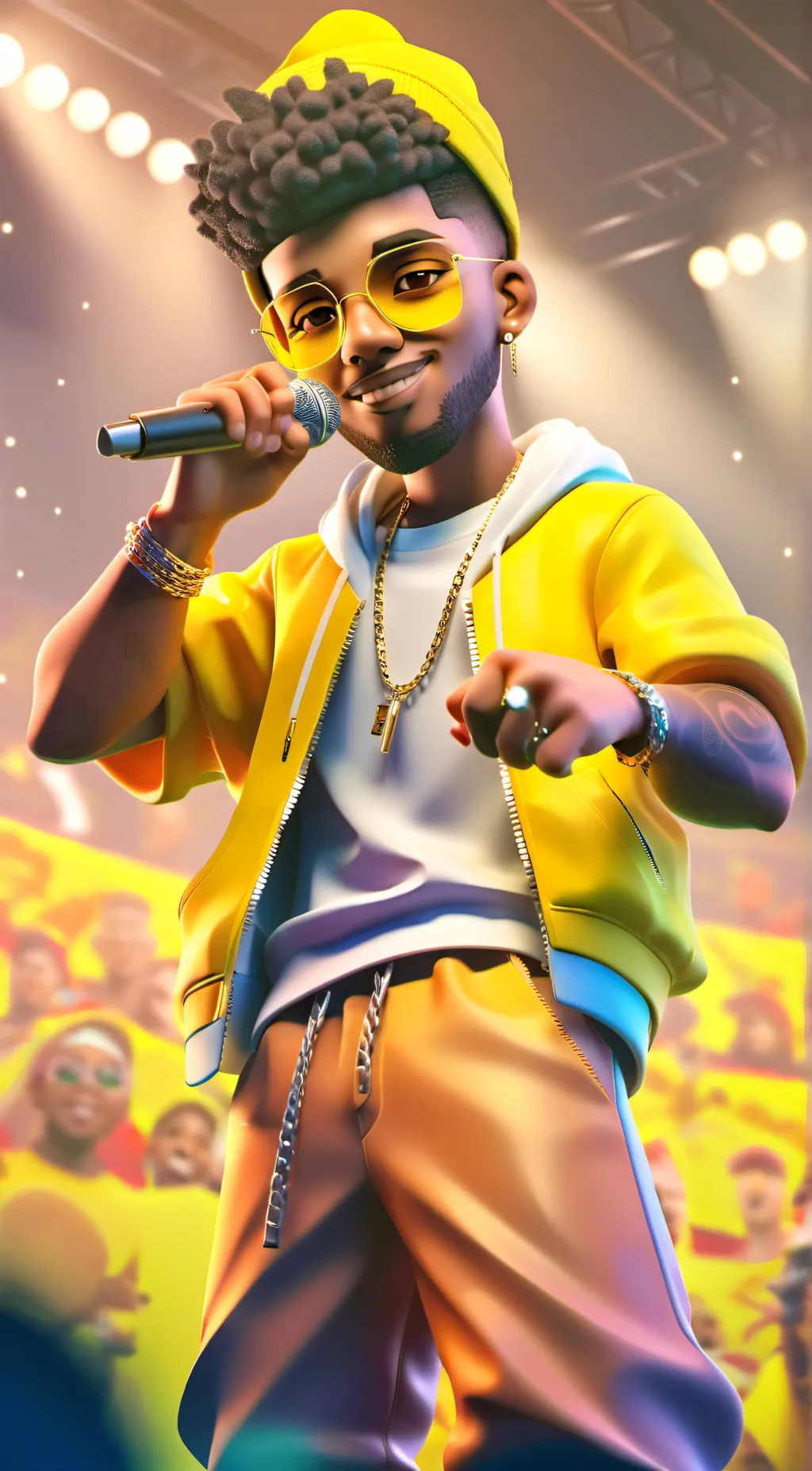 ai character: Trash Daddy  background