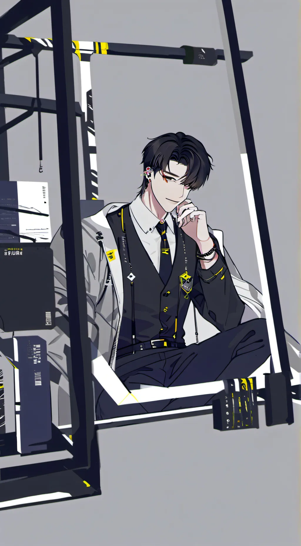 ai character: Alan background