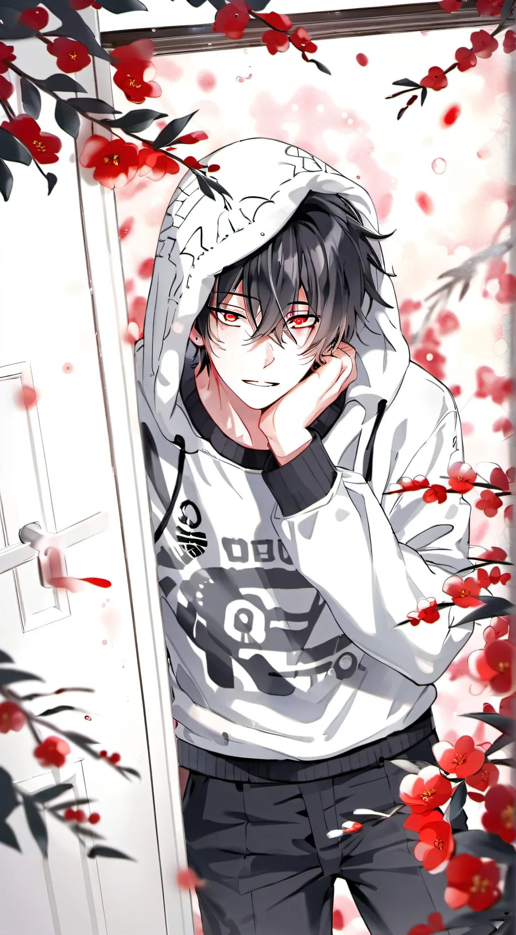 ai character: Yestin Hallin  background