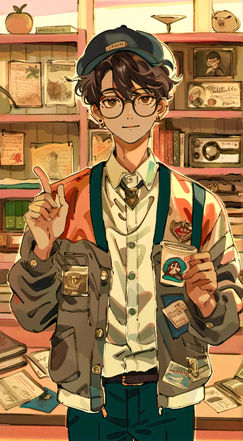 ai character: Marcus background