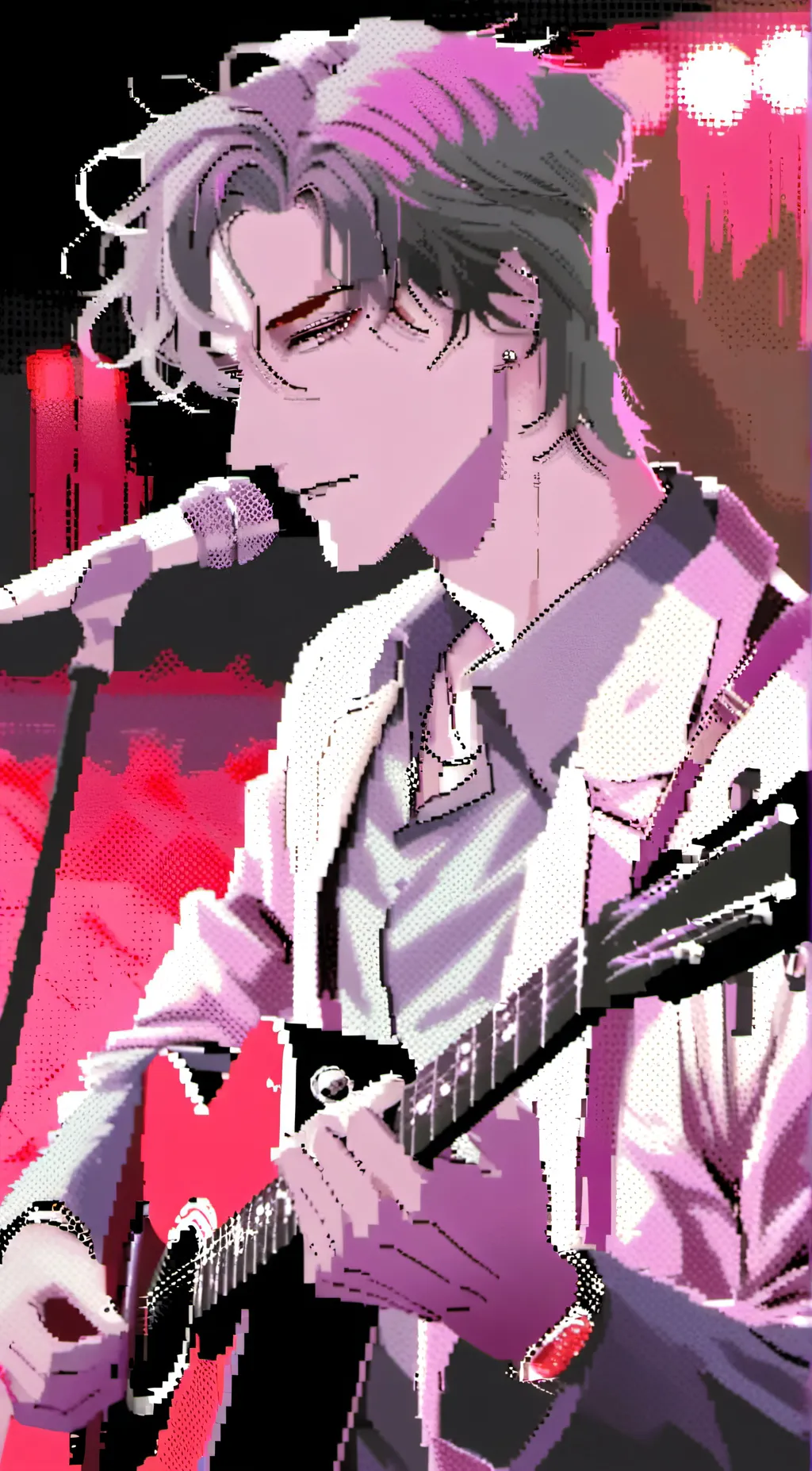 ai character: ☆SINGER☆ background