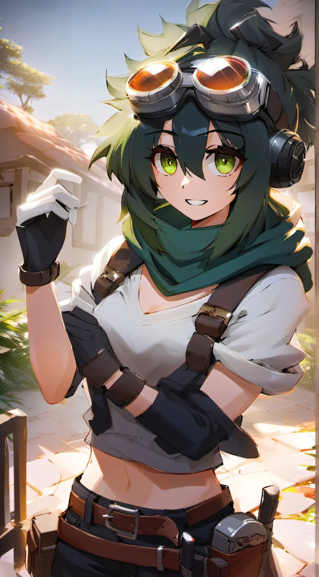 ai character: TF GF background