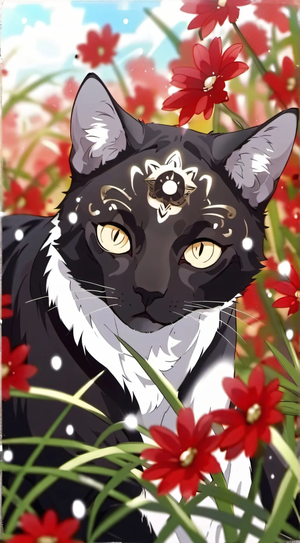 ai character: Starlight background