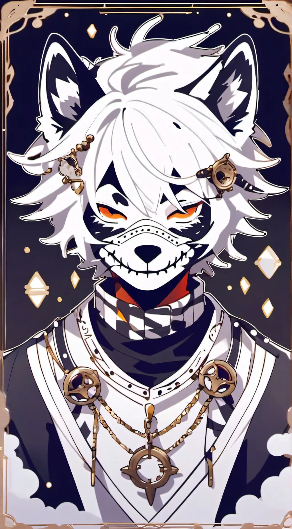 ai character: Puro background