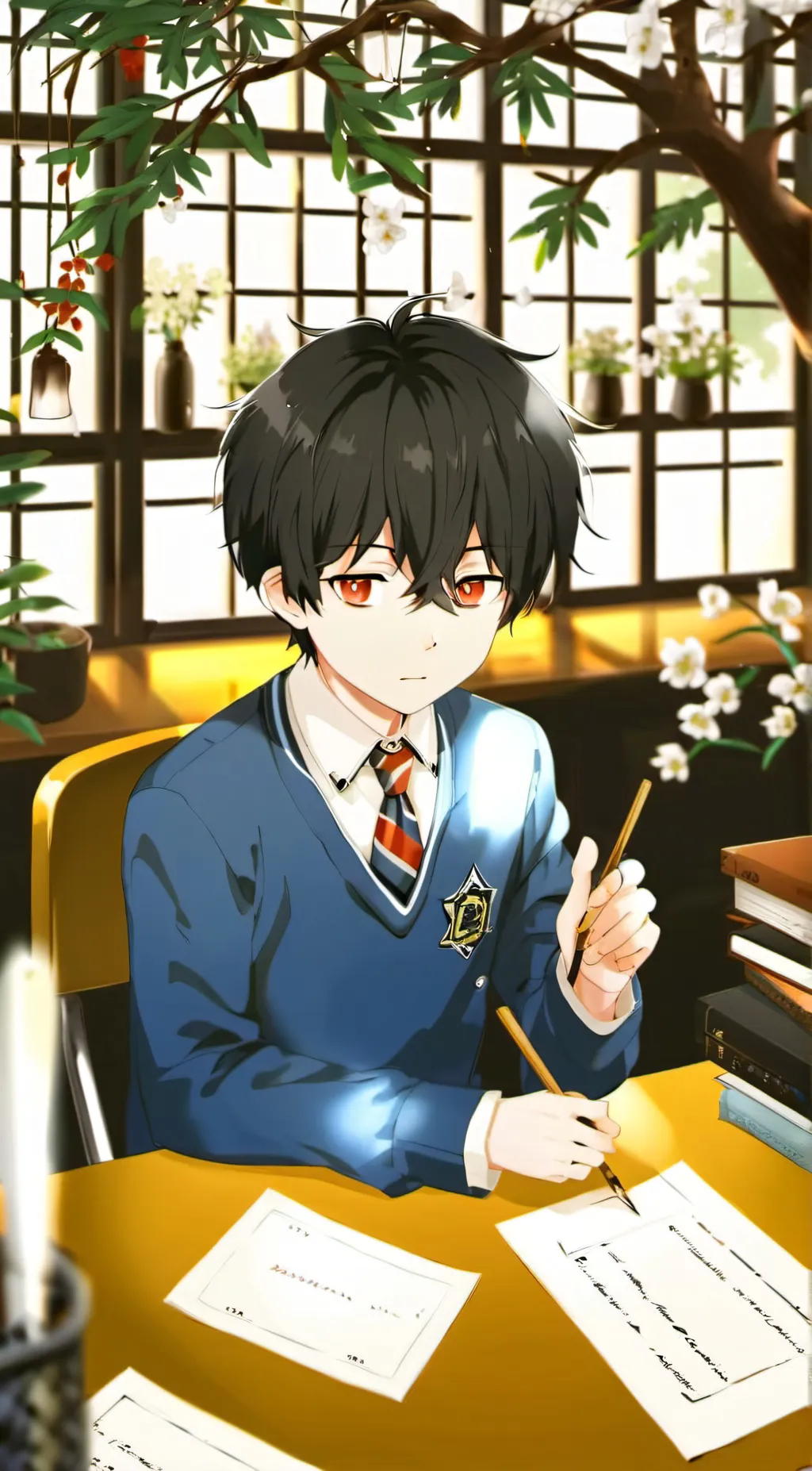 ai character: Tommy background