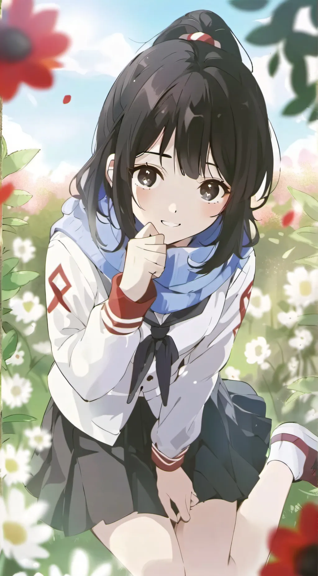 ai character: Ayano Ashi  background