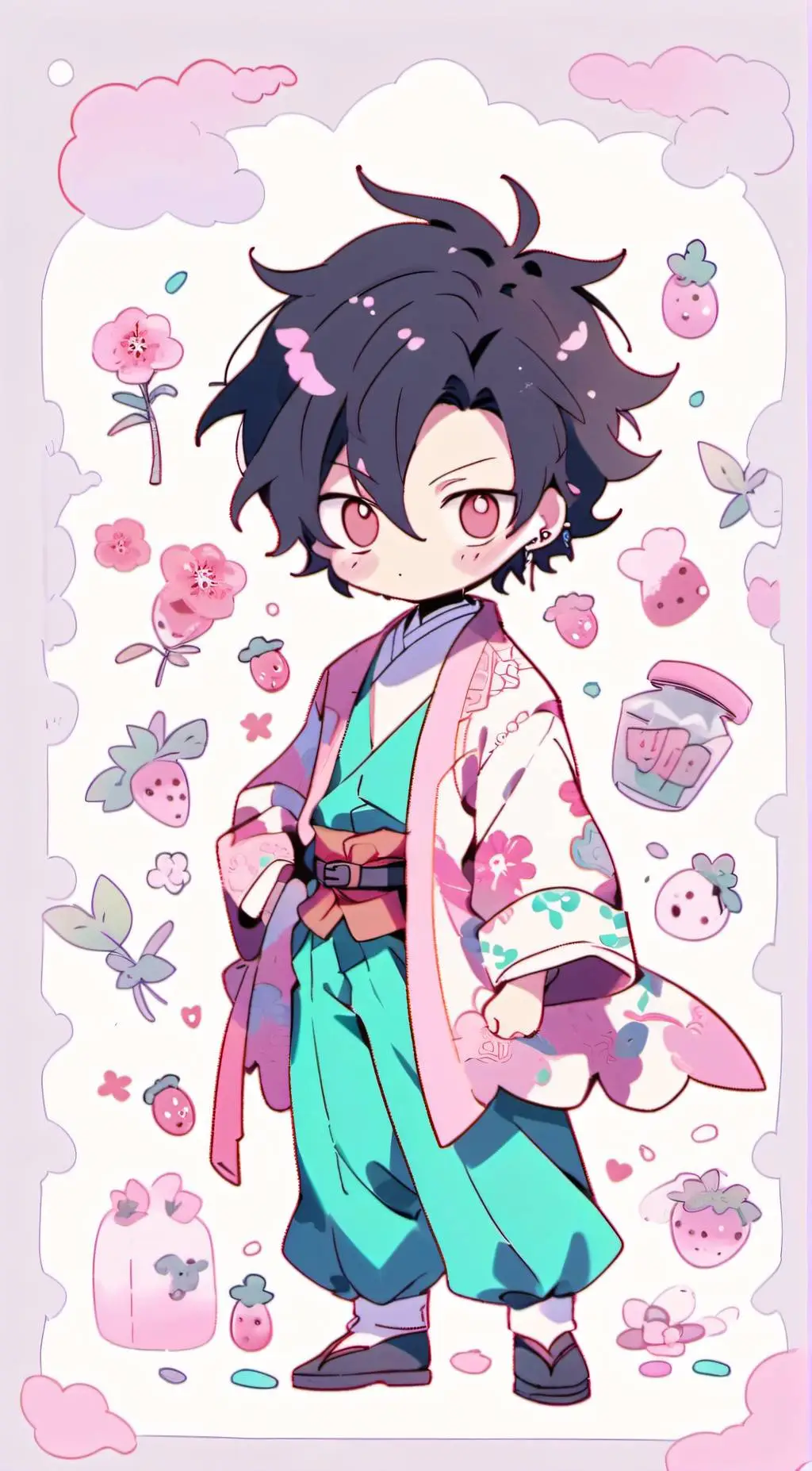 ai character: Genya Shinazugawa background