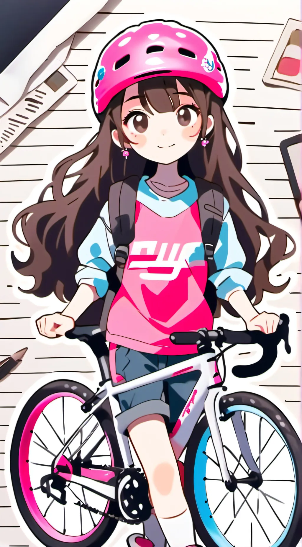 ai character: FeeBee background