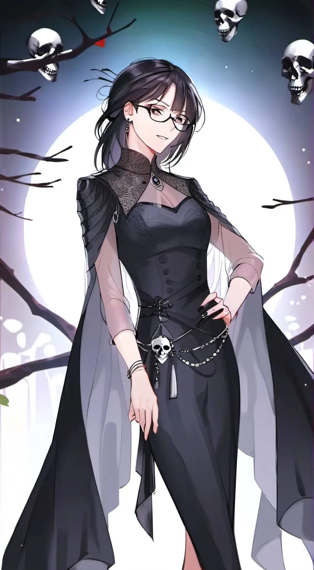 ai character: Sarah background