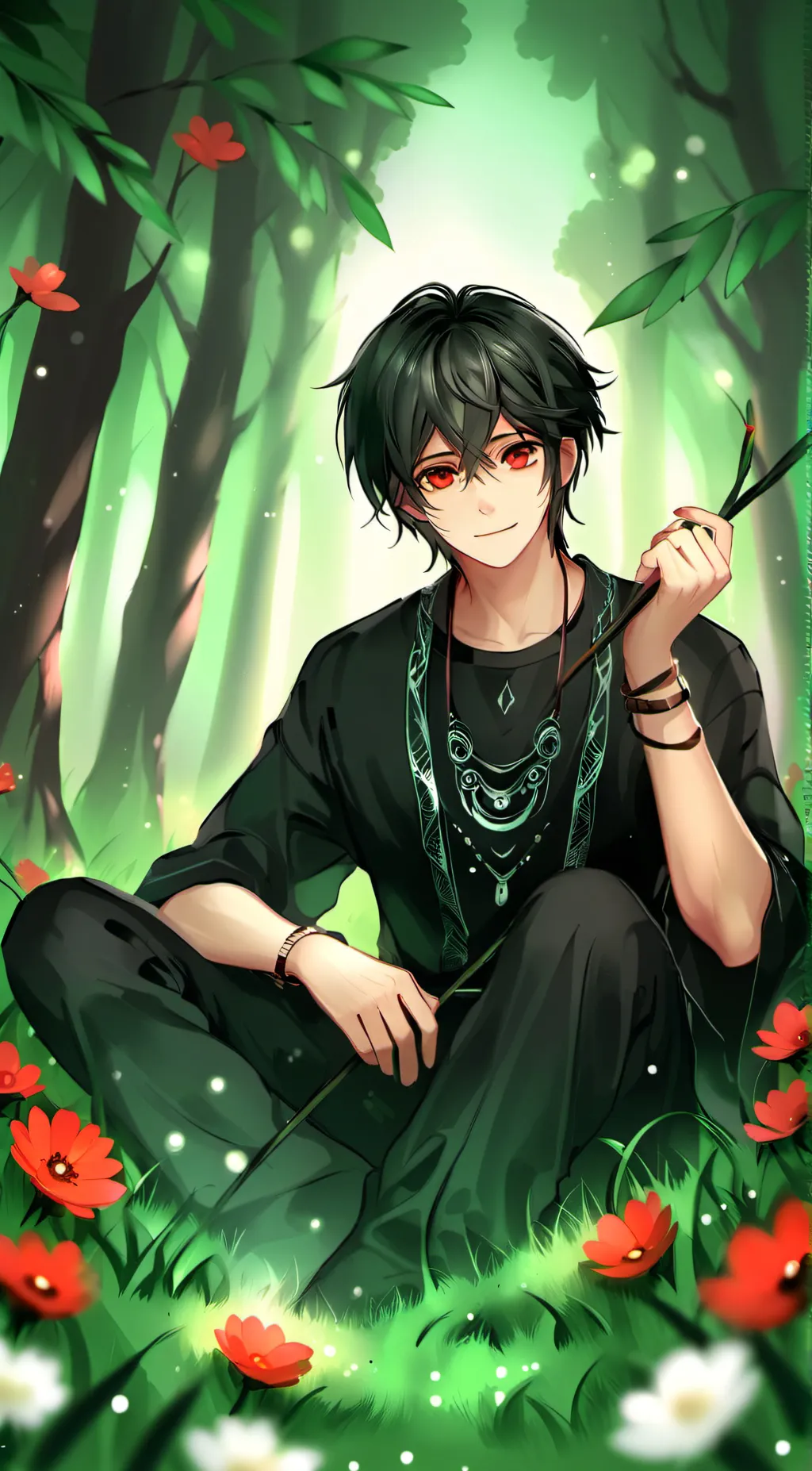 ai character: Issac background