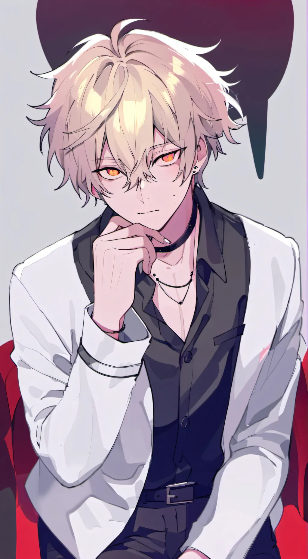 ai character: Simon  background