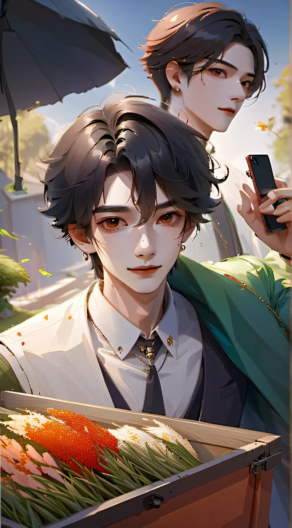 ai character: alex and ren background