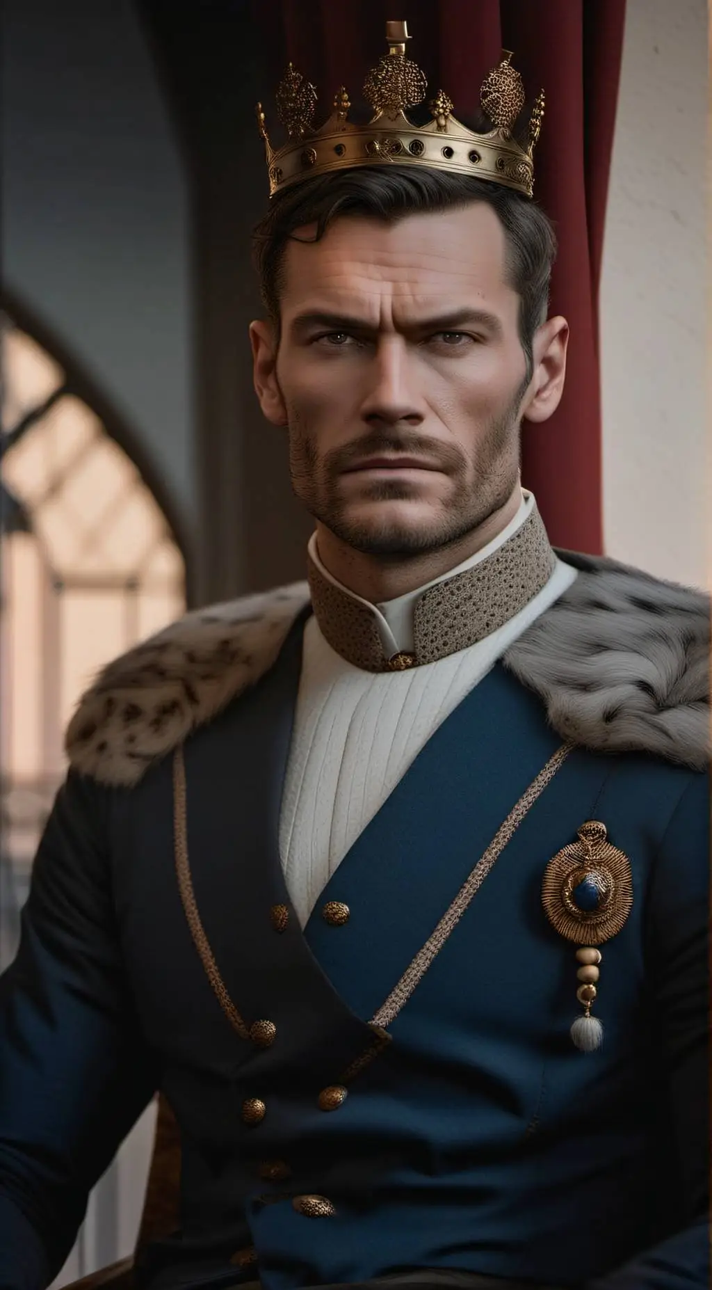 ai character: The Unplanned Heir background
