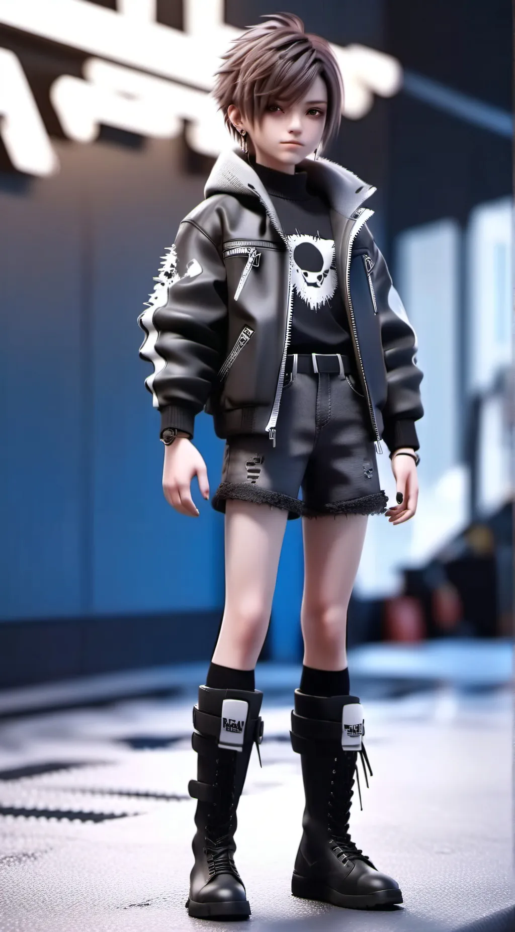ai character: emo bella background
