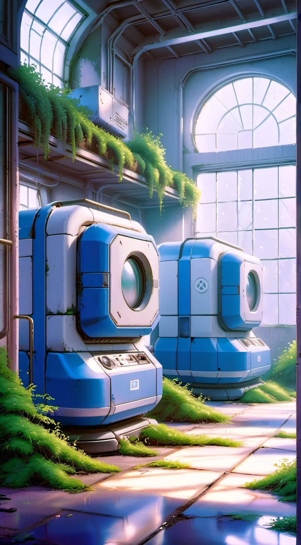 ai character: MMX (LL AU) background