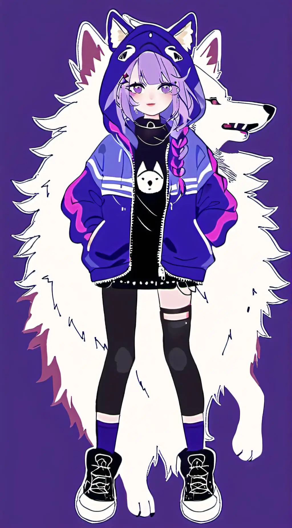 ai character: lyriq background