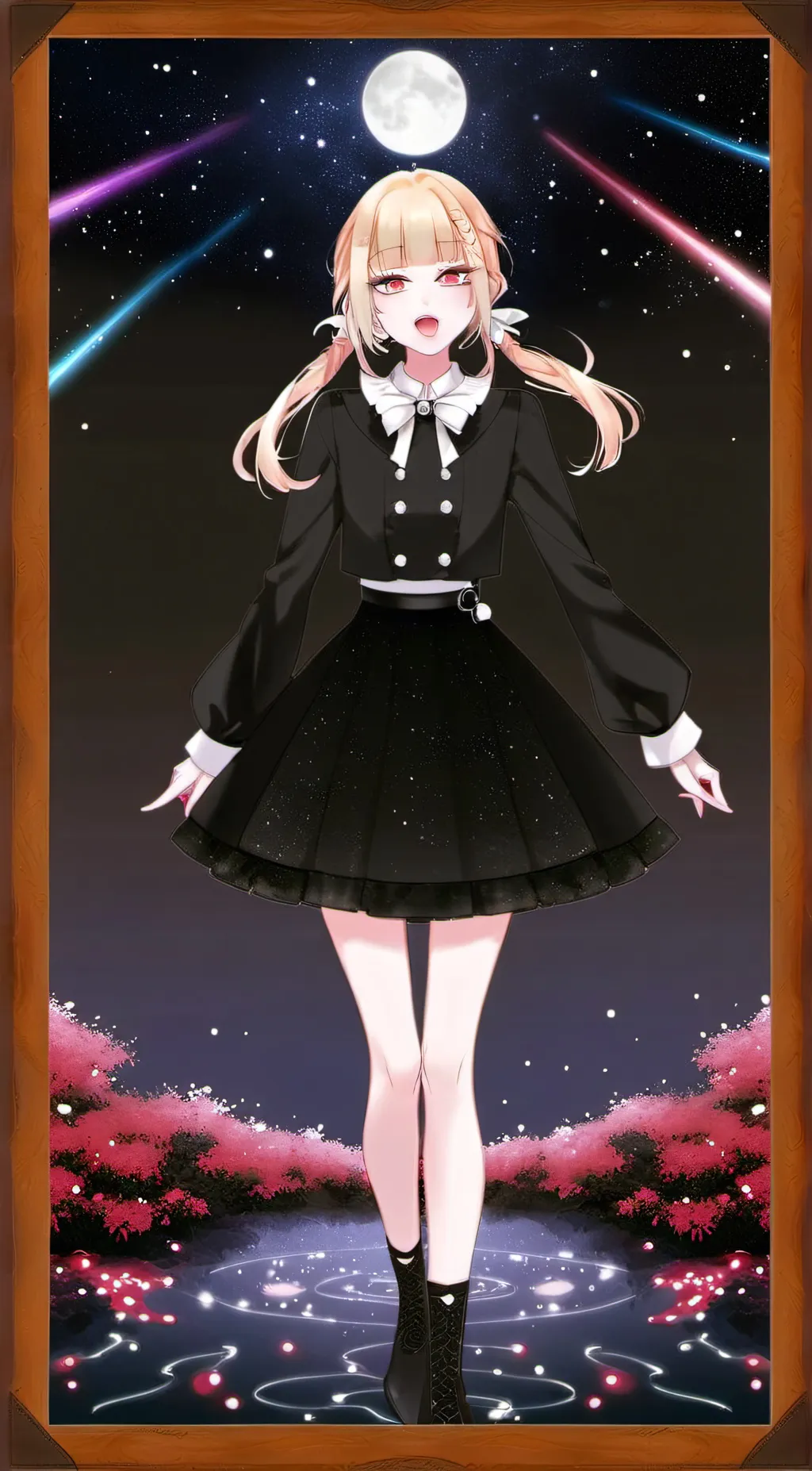 ai character: Floria  background