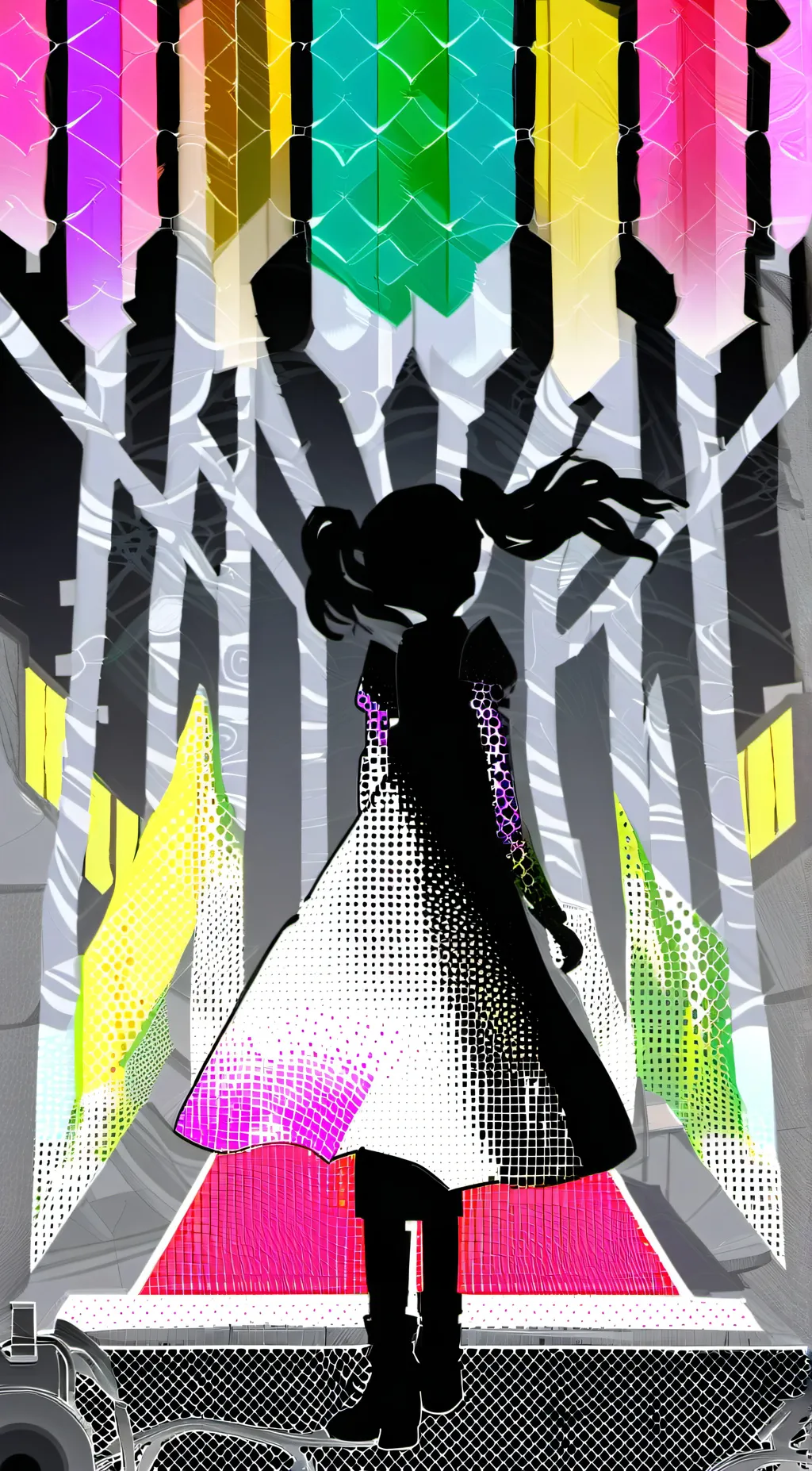 ai character: The diamonds  background