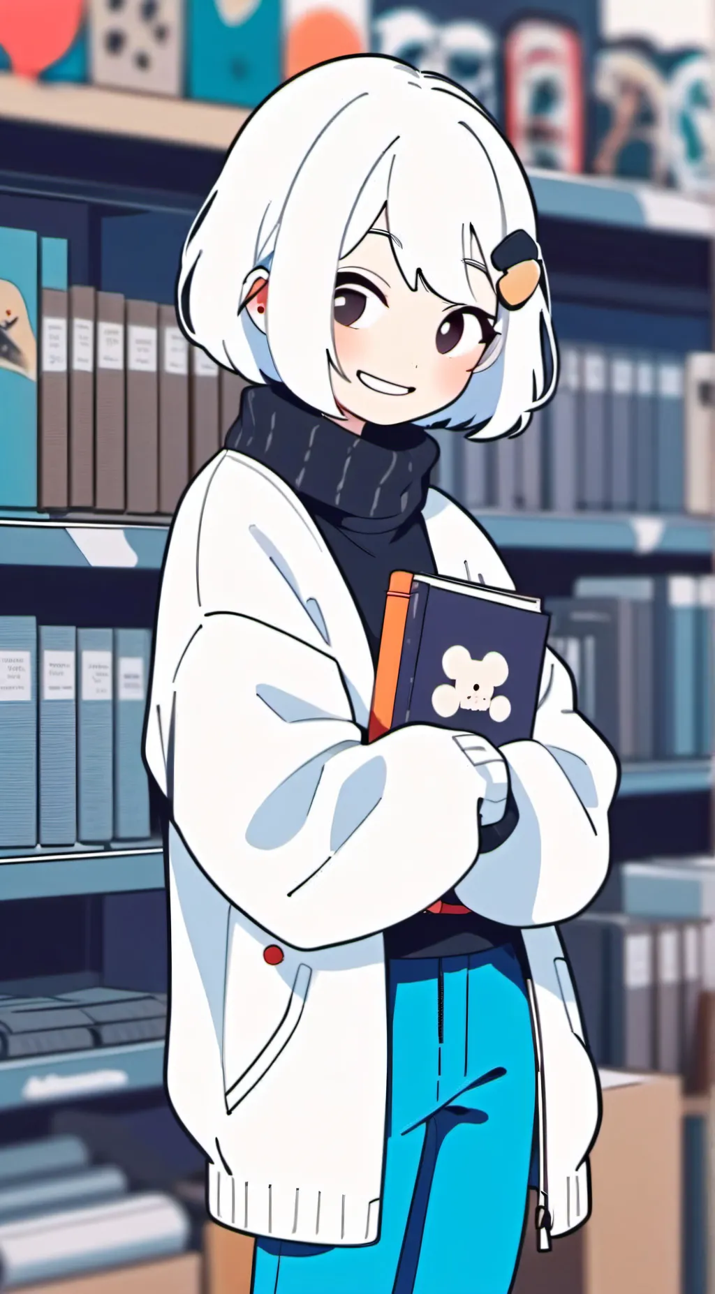ai character: Colette  background
