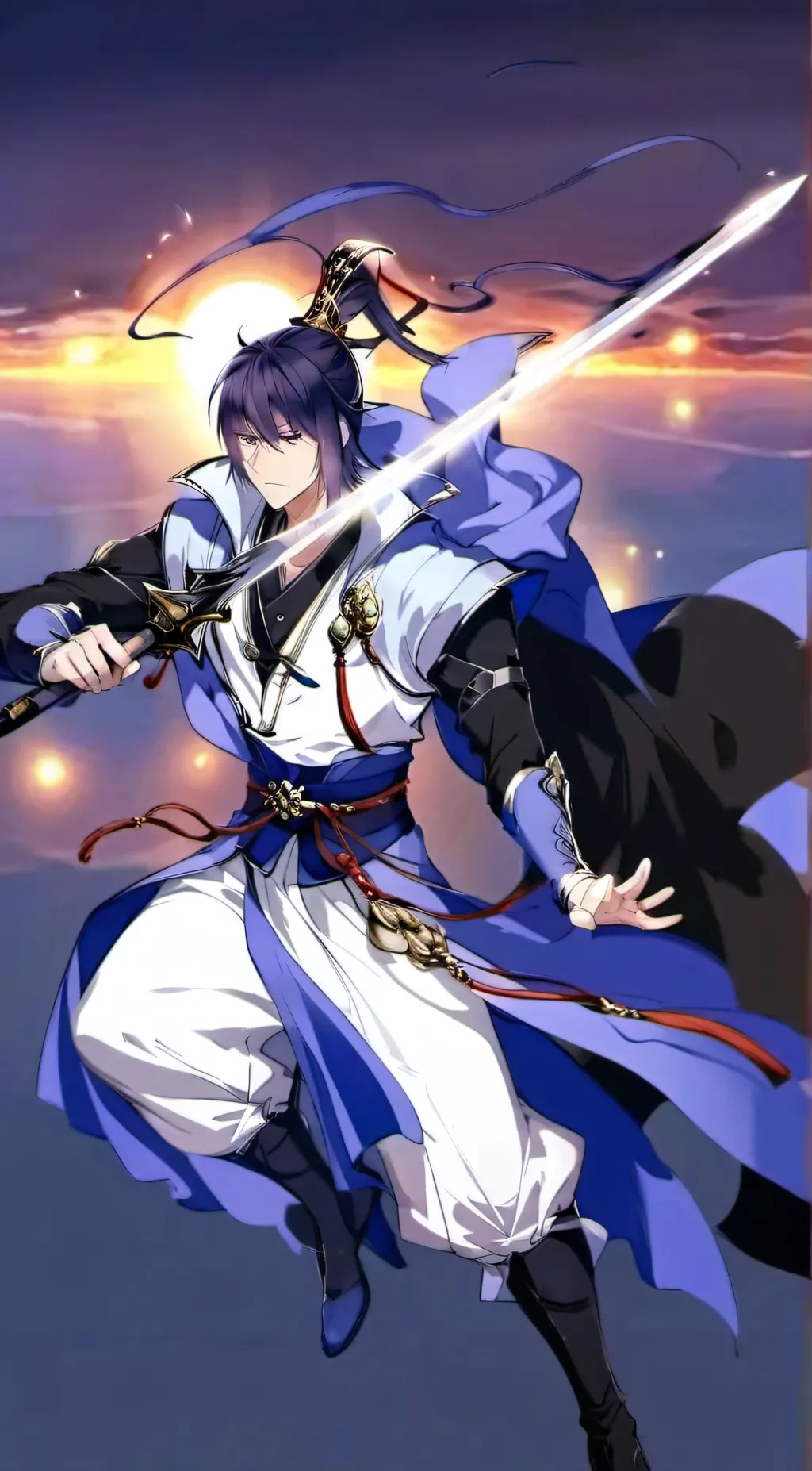 ai character: Luo Zheng background