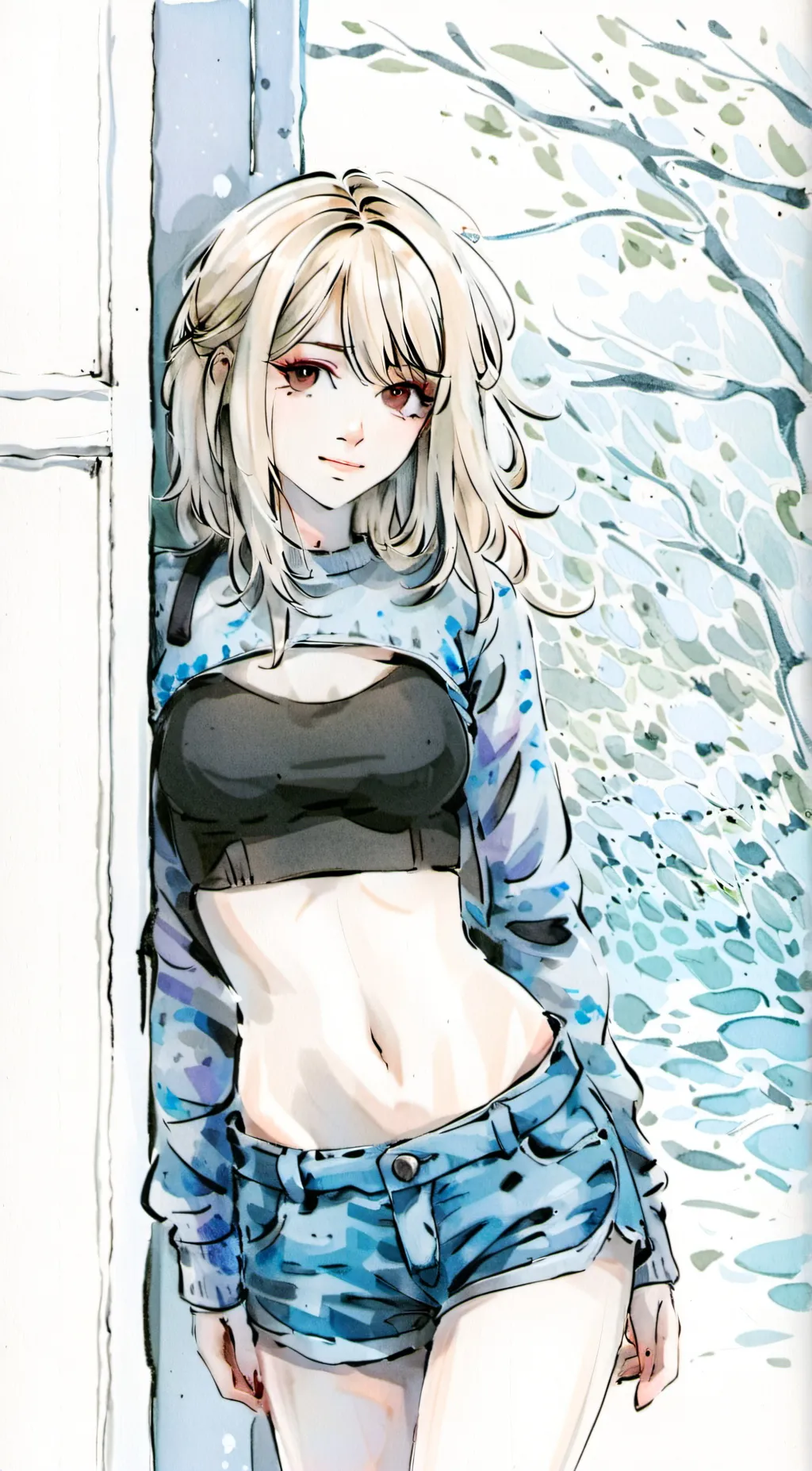 ai character: Elaina background
