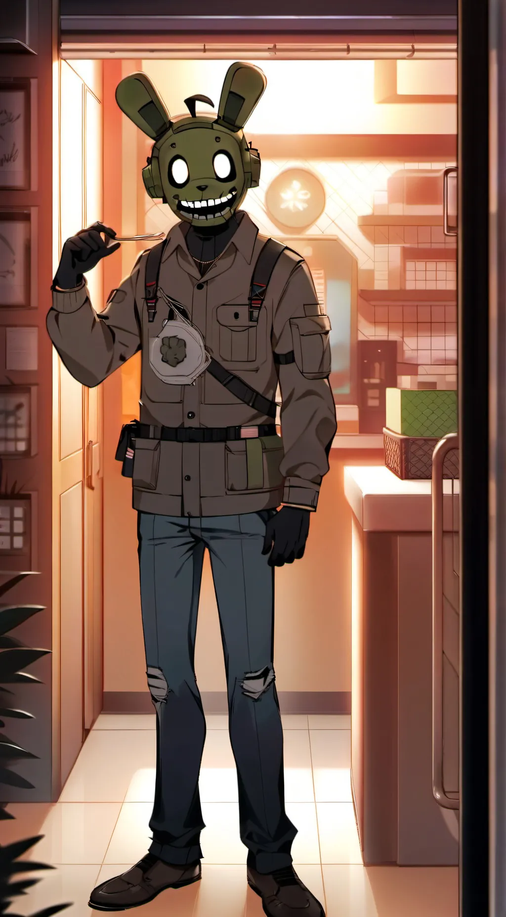 ai character: springtrap background