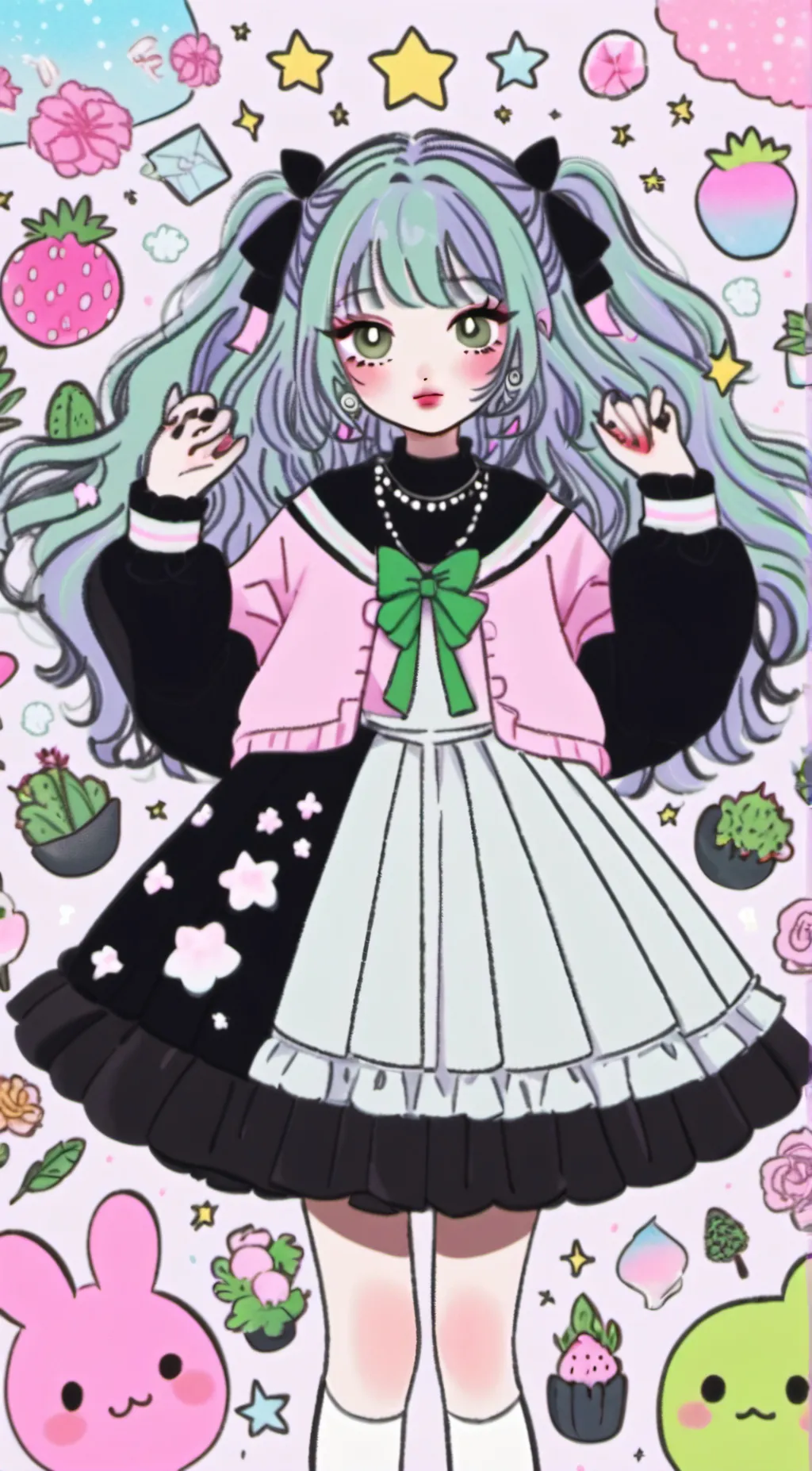 ai character: rina background